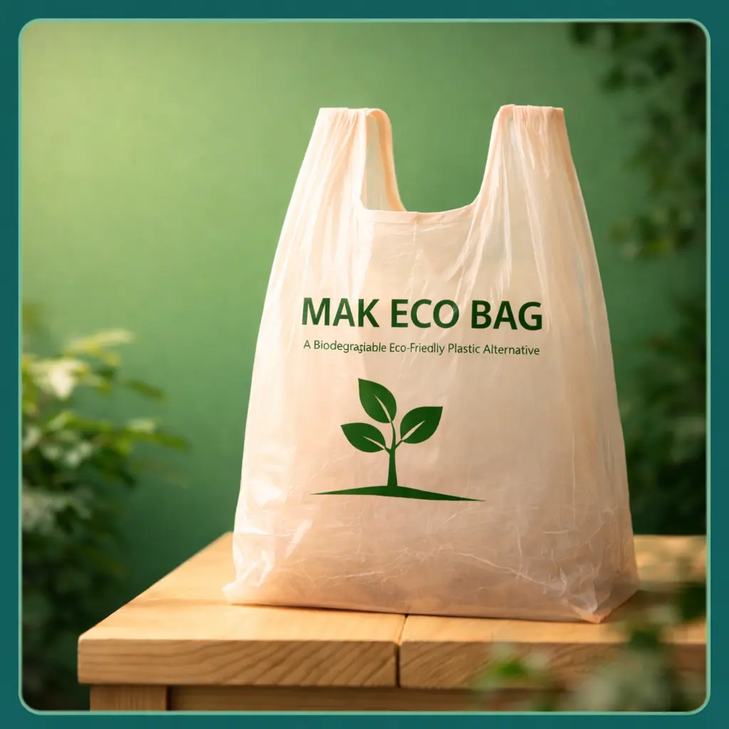 MAK Eco Bag made from jute biopolymer